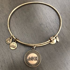 Delta Phi Epsilon Alex & Ani Bangle 💜💛